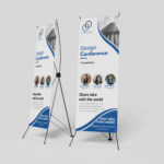 Economy X Banner Stand